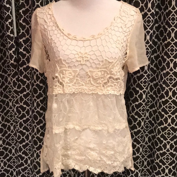 Francesca’s lace blouse - Picture 1 of 2